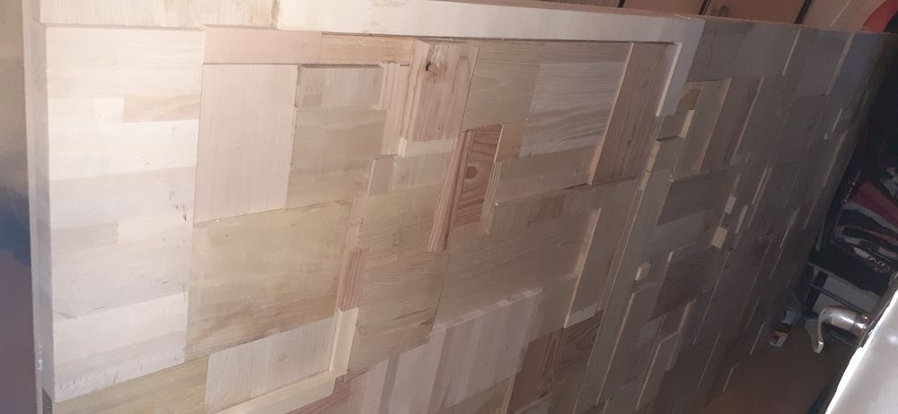 Tres grand tableau en bois massif Décoration