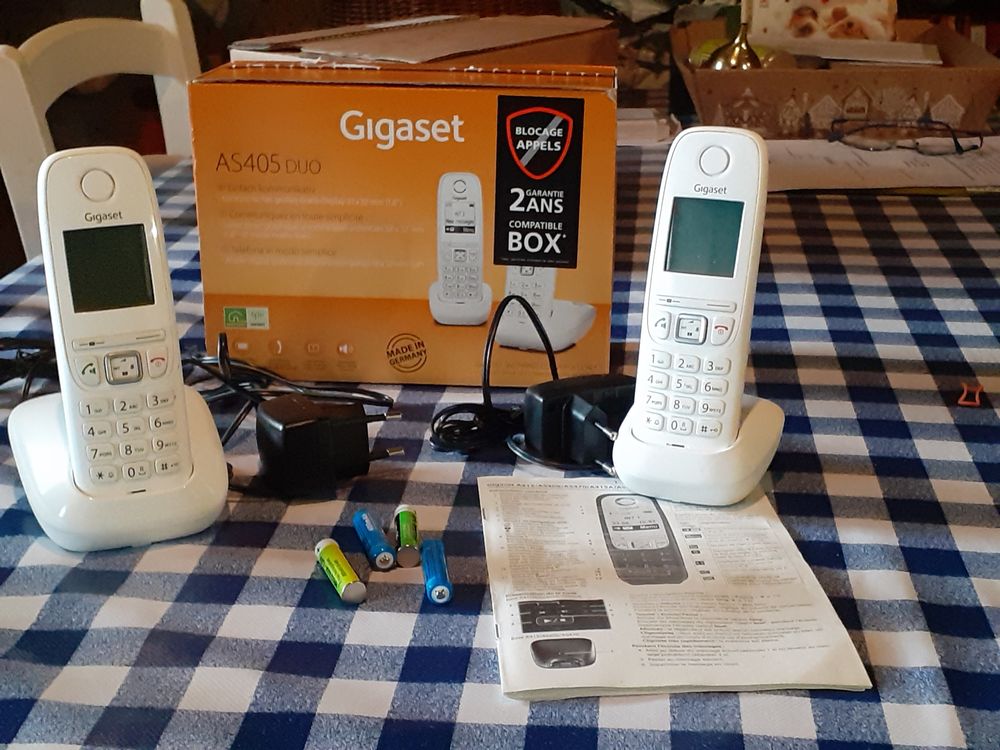 duo t&eacute;l&eacute;phone GIGASET
Téléphones et tablettes