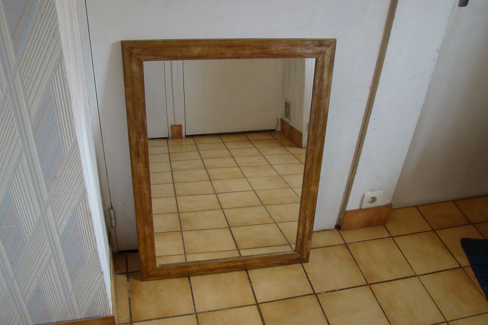 Miroir rectangulaire en bois Décoration