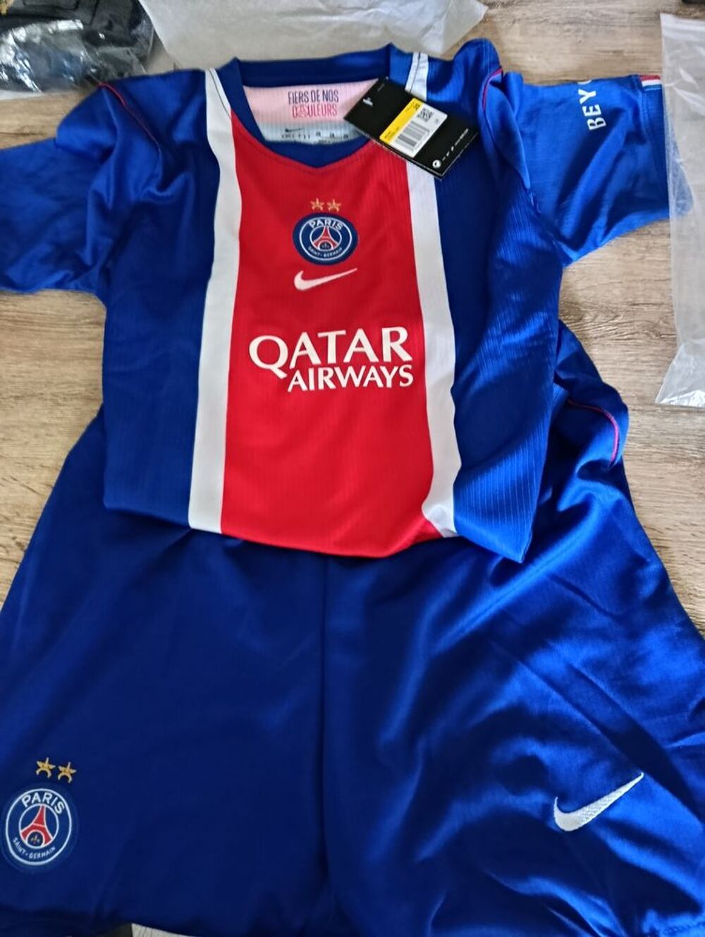 Short et maillot de foot Vêtements