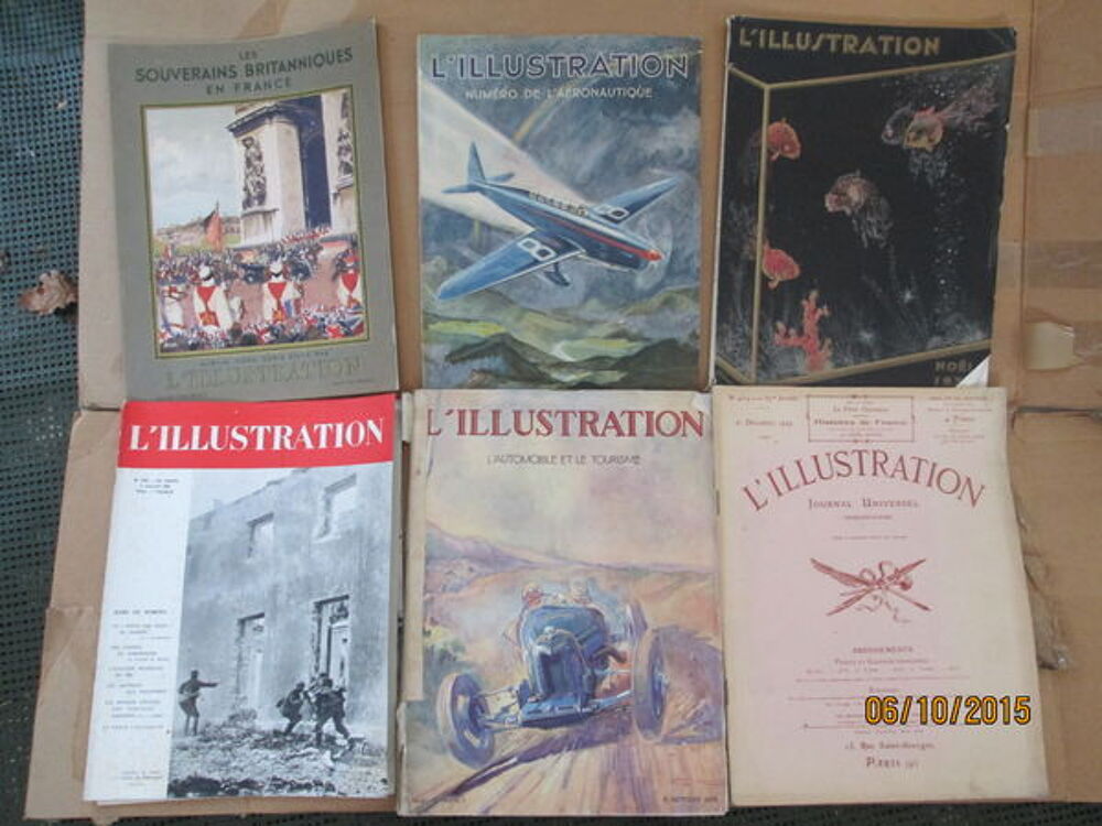 Hebdomadaires L'illustration Livres et BD