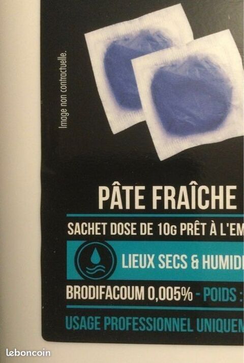 50 Sachets - Raticide Souricide P�te 15 Savigny-sur-Orge (91)