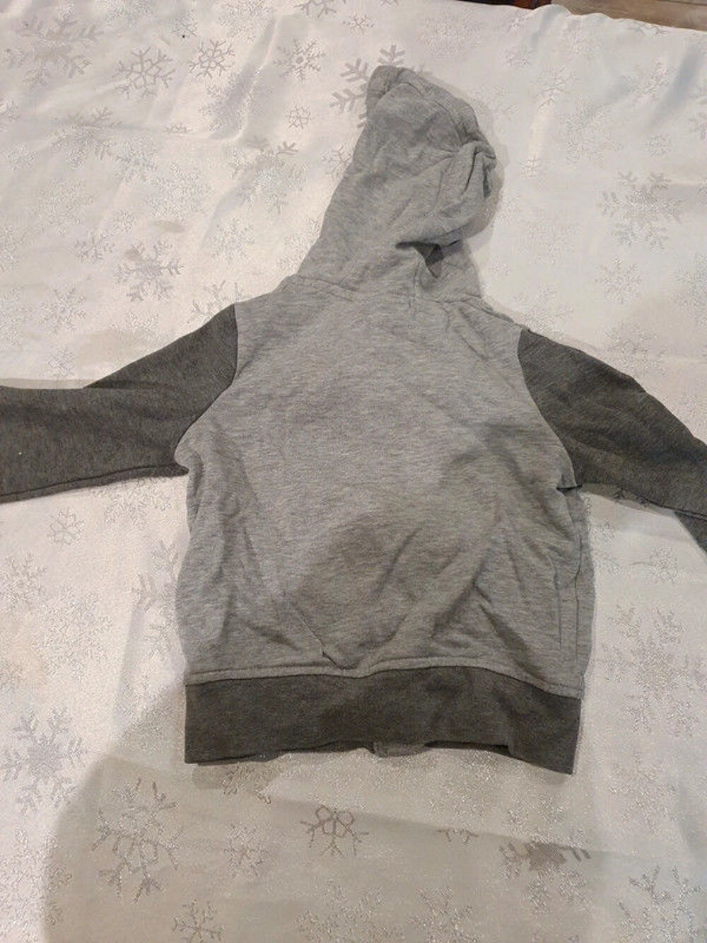 Gilet &agrave; capuche zipp&eacute; - 24 mois - gris Vêtements enfants