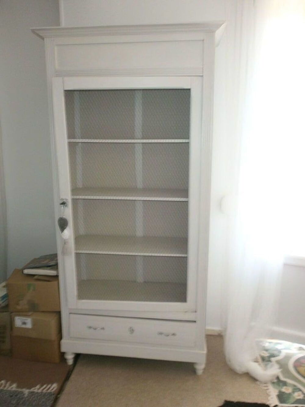 armoire ancienne blanche Meubles