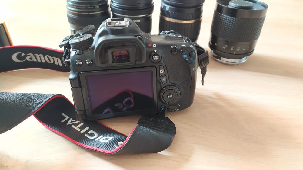 Canon 70d et Objectifs Photos/Video/TV