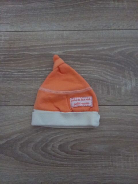 BONNET NAISSANCE MIXTE  ORANGE 2 Villiers (86)