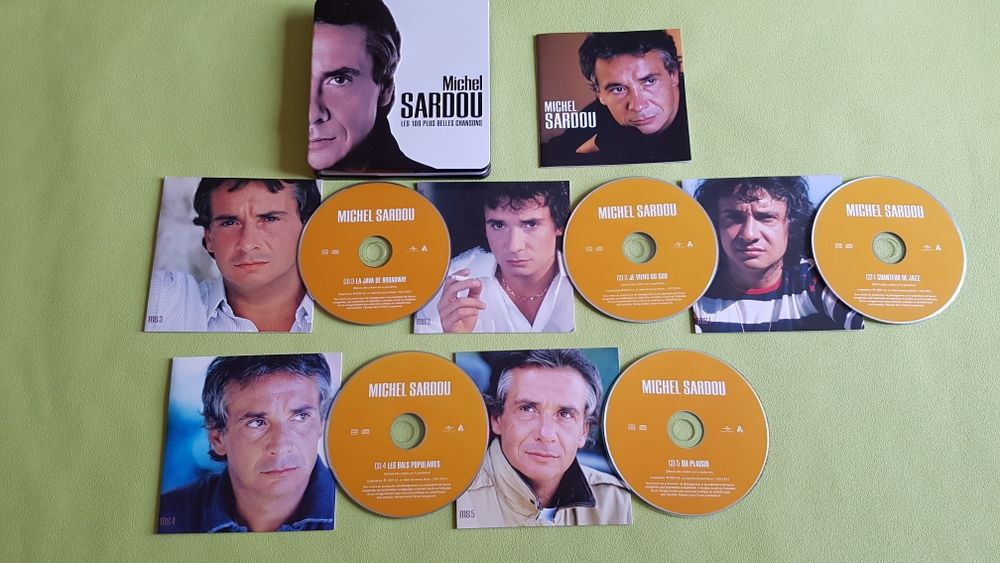 MICHEL SARDOU CD et vinyles