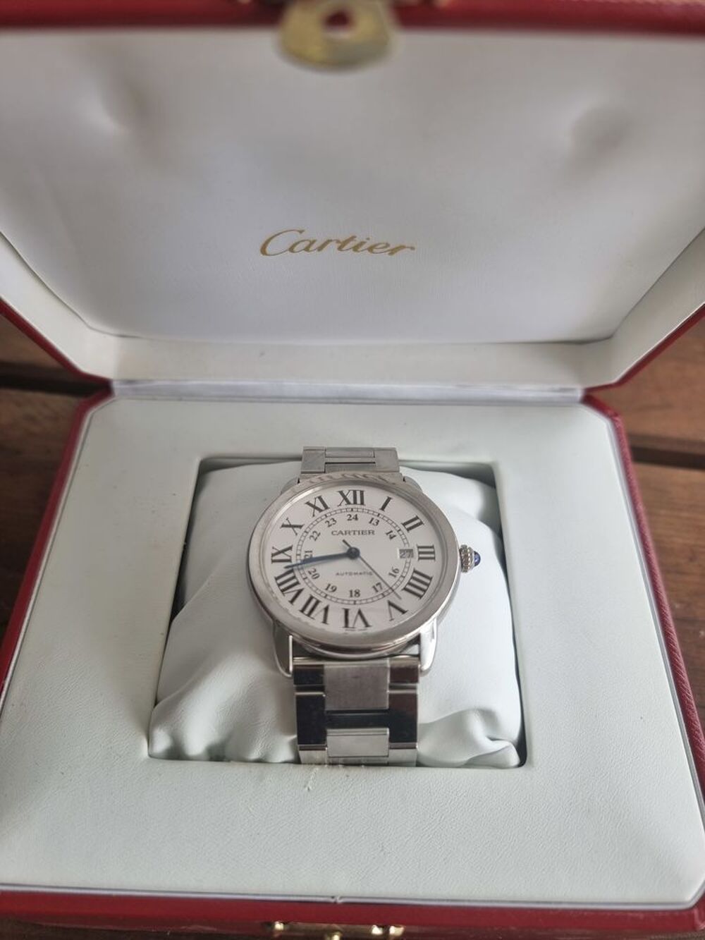 4 Montres : Cartier, Herbelin, Seiko, Bulova Bijoux et montres