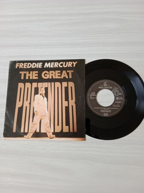 45 tours FREDDIE MERCURY The great pretender 14 Sautron (44)
