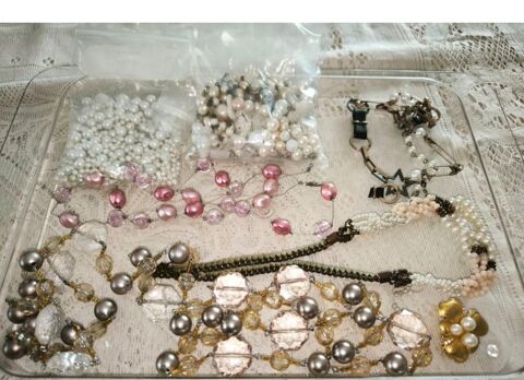 Diverses perles matière pour fabrication bijoux Orleans (45)