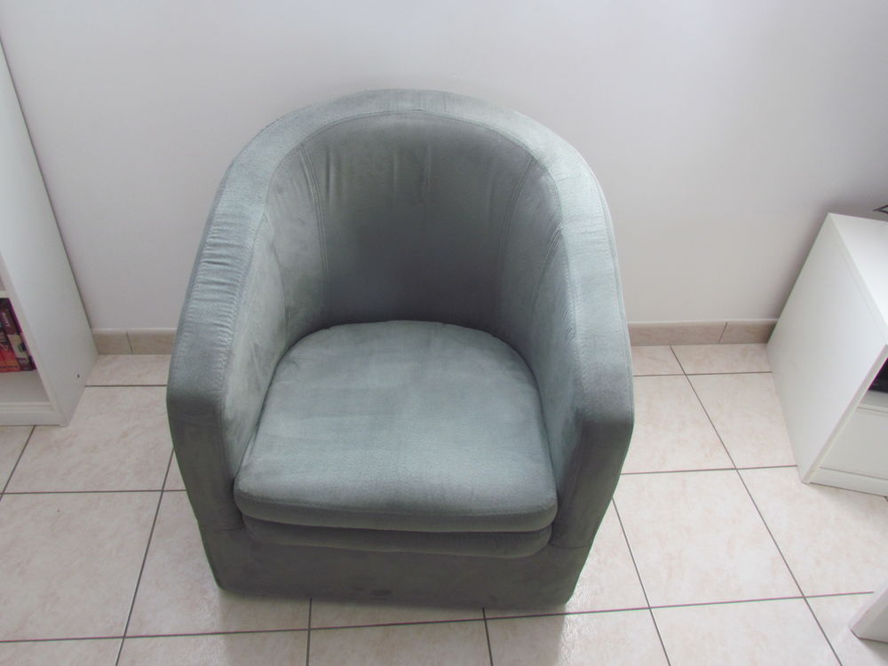 fauteuil crapaud en alcantara Meubles