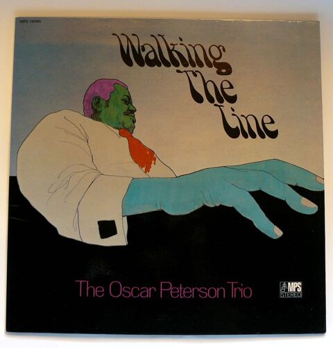 LP Oscar PETERSON : Walking the line - MPS 15065 - U.S. - 19 15 Argenteuil (95)