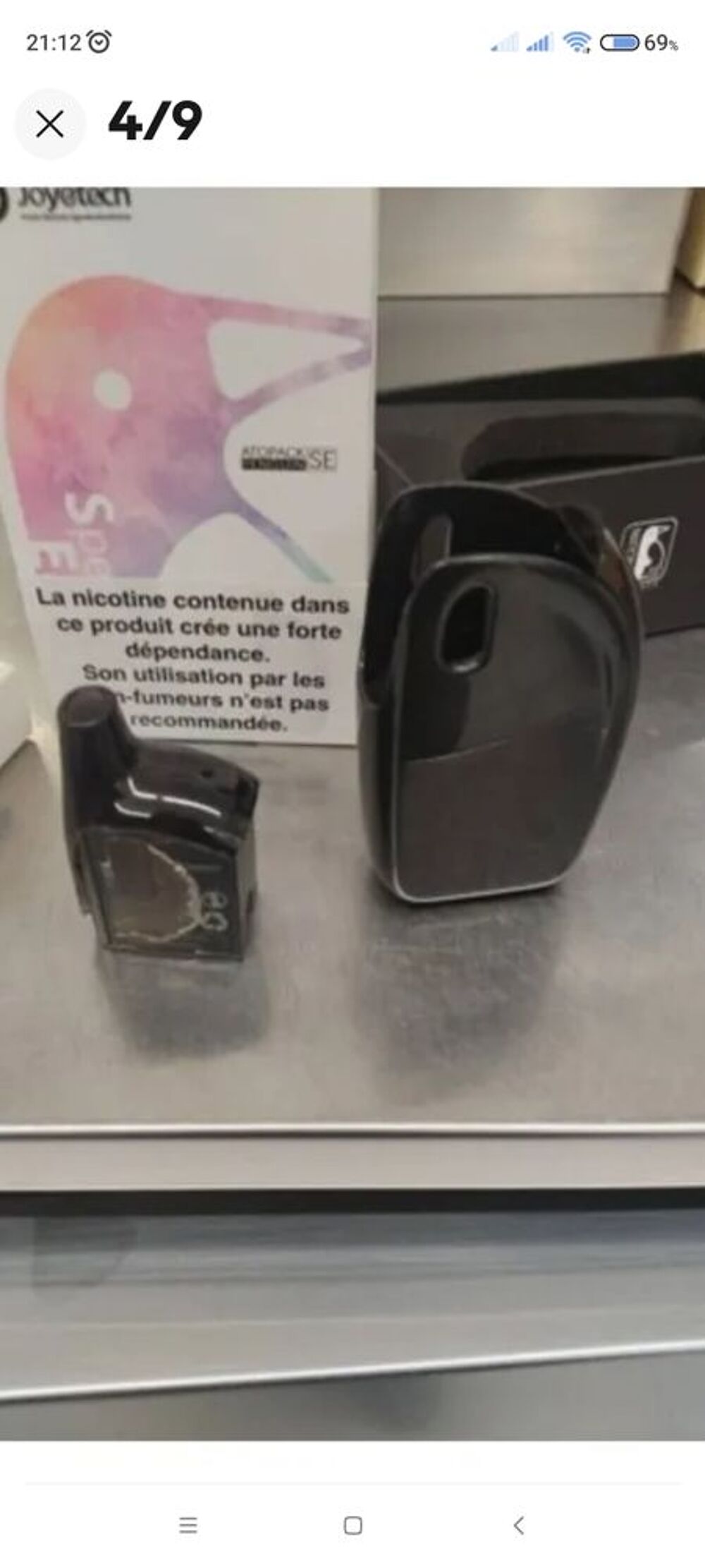 r&eacute;sistance et composants e.CIG Accessoires