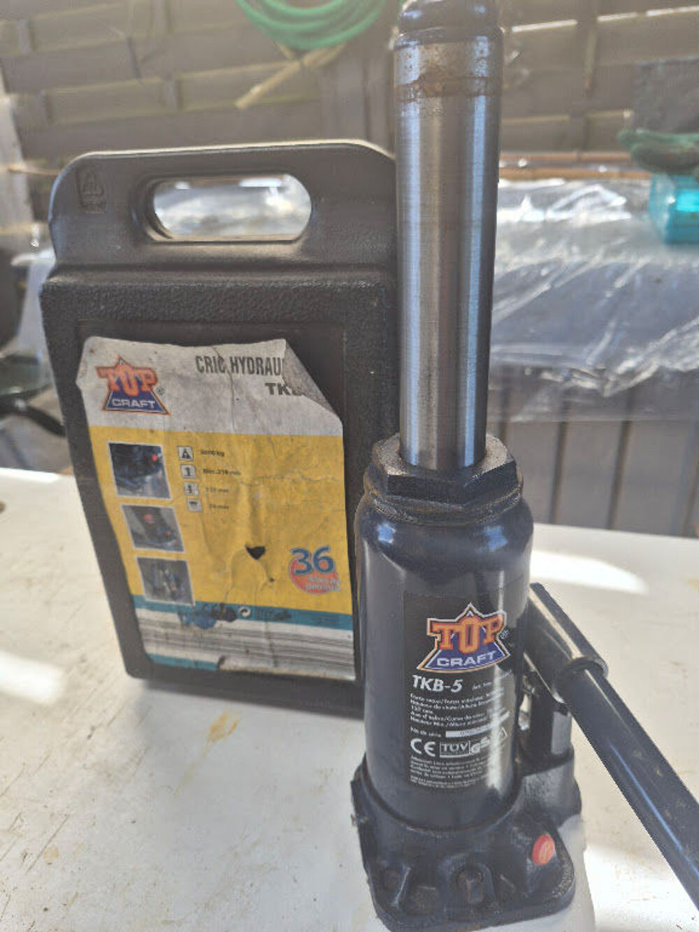 CRIC HYDRAULIQUE Bricolage