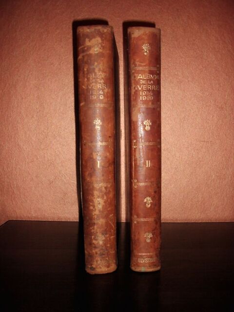 L'album de la Guerre 1914-1919
2 tomes 
L'Illustration 80 Vaux-sur-Seine (78)