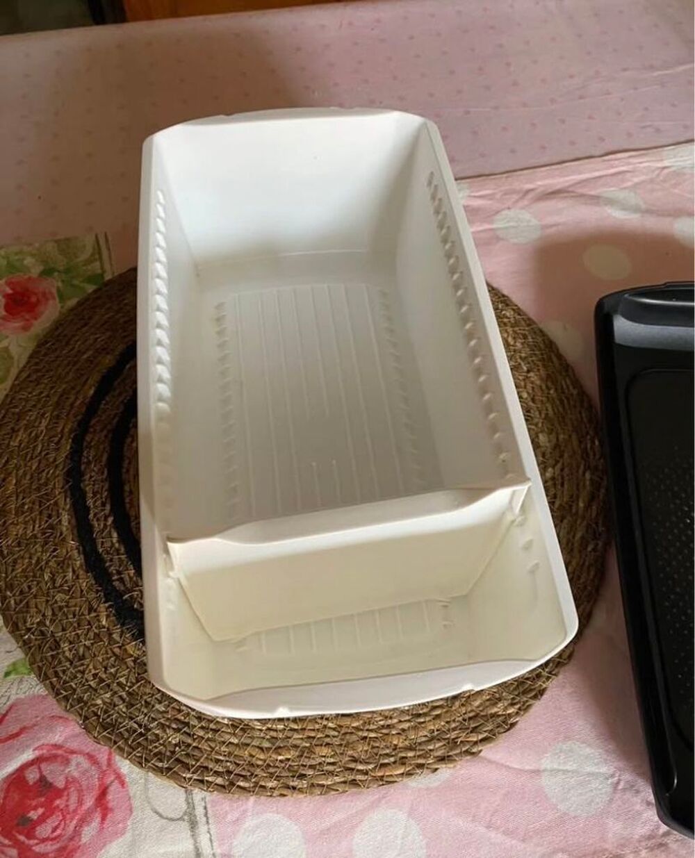 Bo&icirc;te &agrave; pain Tupperware BreadSmart (Noir et Blanc) - Anti-gaspillage Electroménager