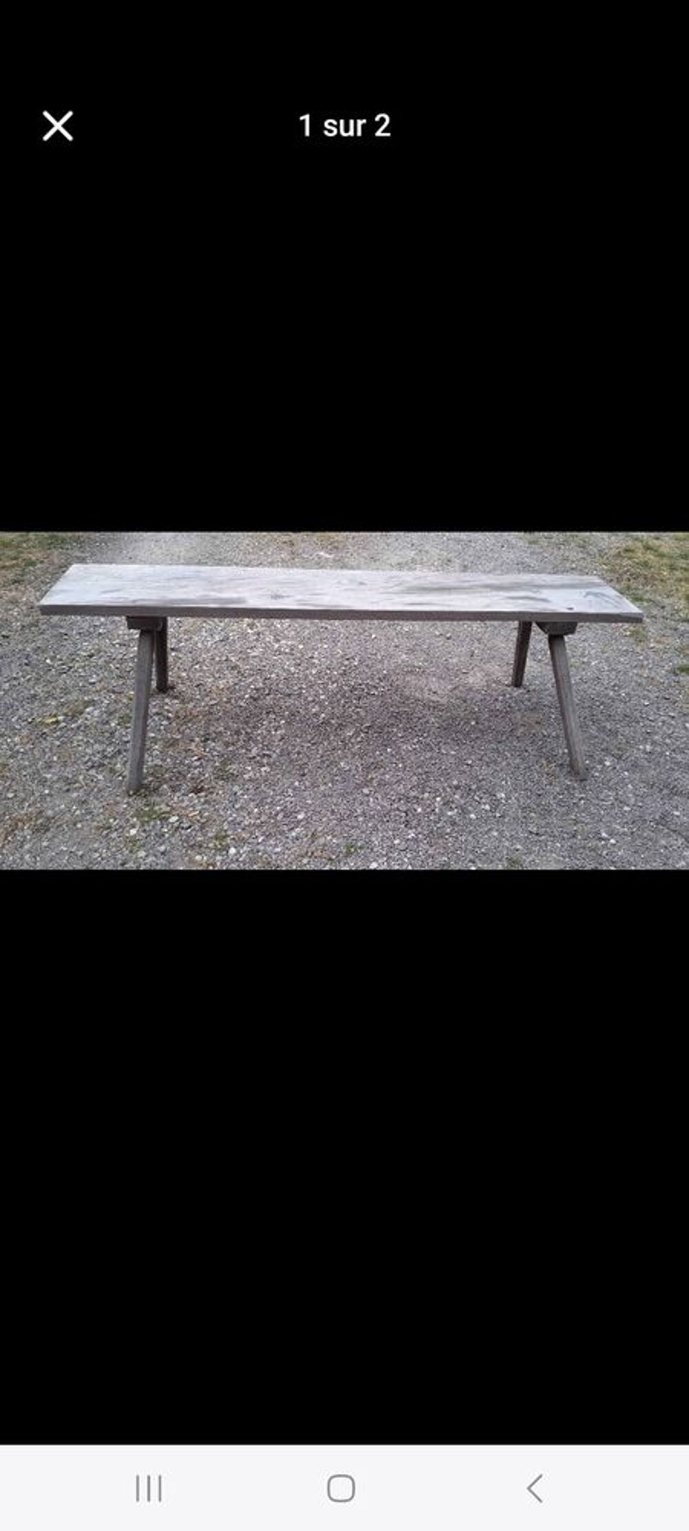 Banc en bois Meubles