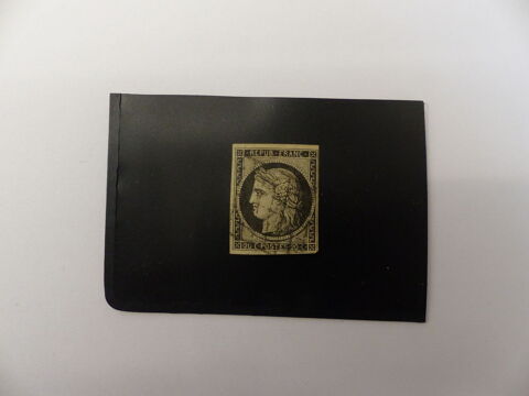 TIMBRE  CERES  N°  3  OBLITERE  COTE  70 € 10 Le Havre (76)