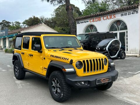 Jeep Wrangler Unlimited 2.2 l MultiJet AdBlue 200 ch 4x4 BVA8 Rubicon 2019 occasion Gassin 83580