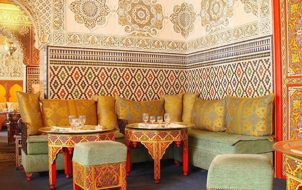 bois peint marocain Meubles