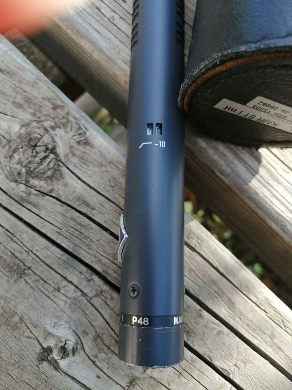 Microphone Neumann KMR 81 i avec son &eacute;tui en cuir Audio et hifi