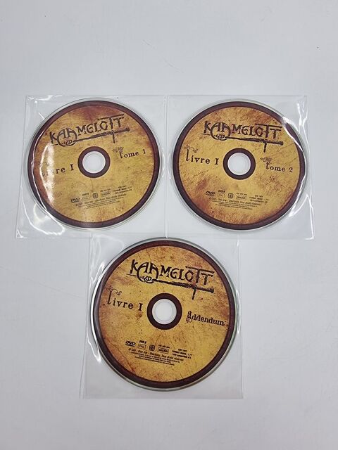 Film DVD Kaamelott : livre 1 tome 1, 2 et Addendum  1 Vulbens (74)
