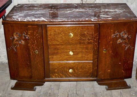 Meuble d'appoint : commode buffet bahut bas vintage en bois 70 Ingwiller (67)