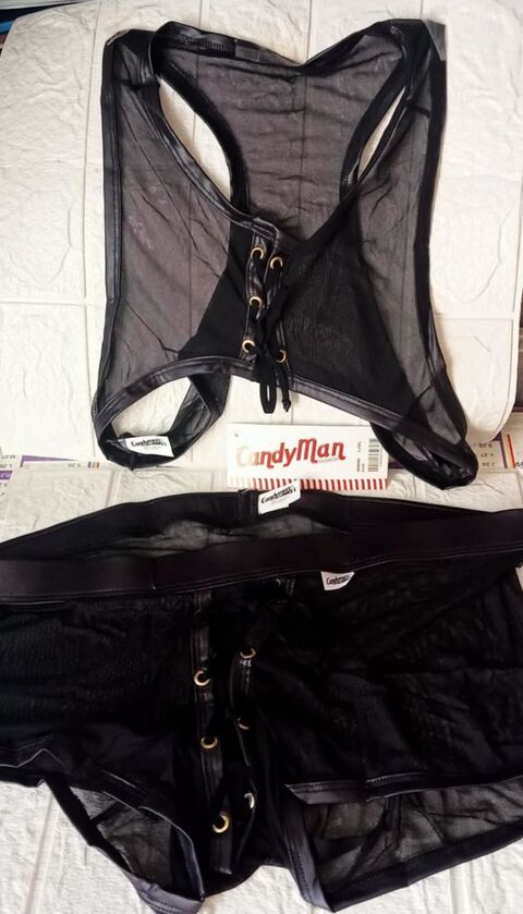 Ensemble de deux pices de la marque Candy Man. Taille L/XL 39 Lyon 9 (69)