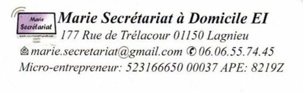   Aide administrative  