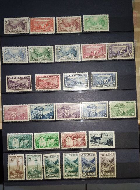 Timbres Andorre 45 Azay-le-Rideau (37)