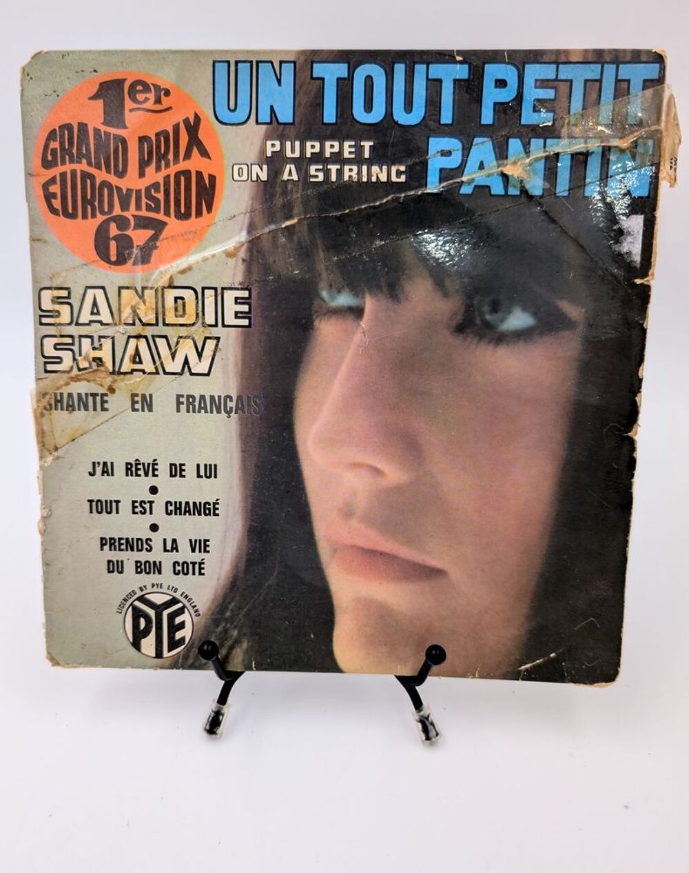 Vinyle 45 tours Sandie Shaw : Un Tout Petit Pantin CD et vinyles