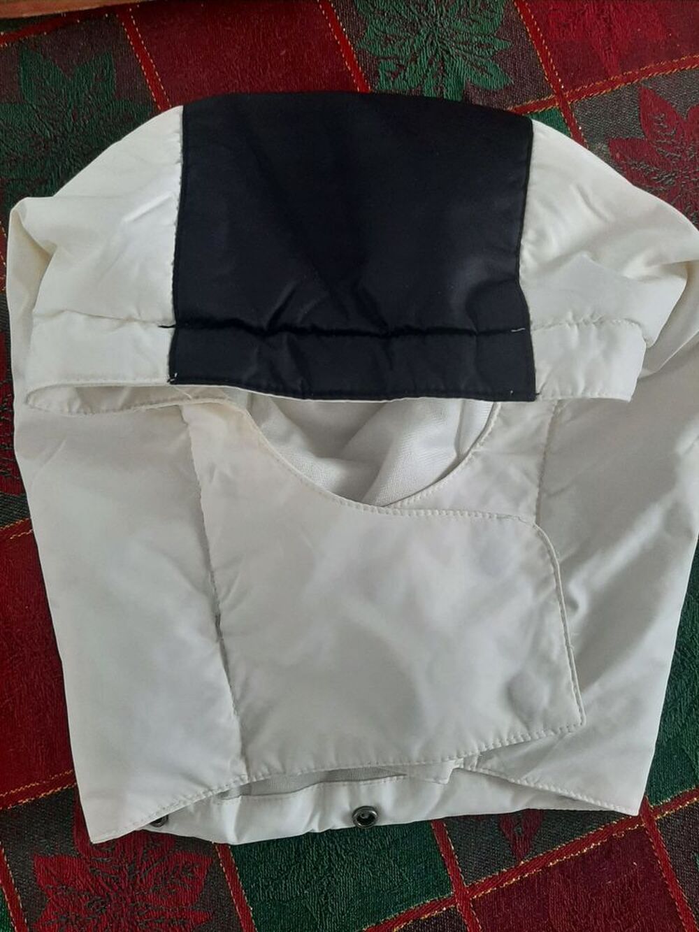 ANORAK SKI BLANC ET BLEU MARINE Vêtements