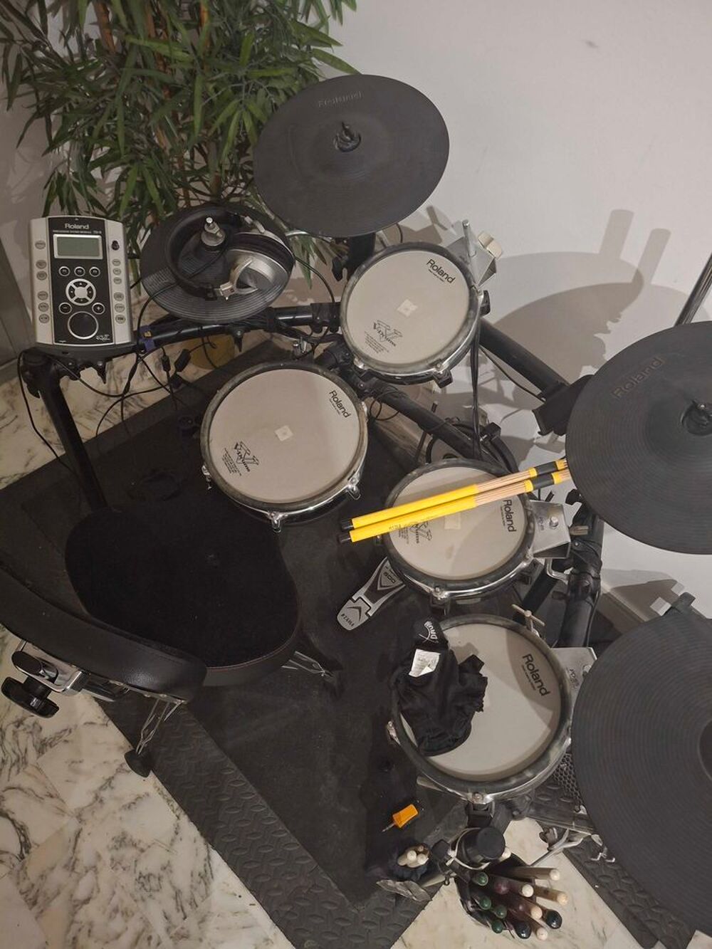 batteur professionnel une batterie electronique Instruments de musique