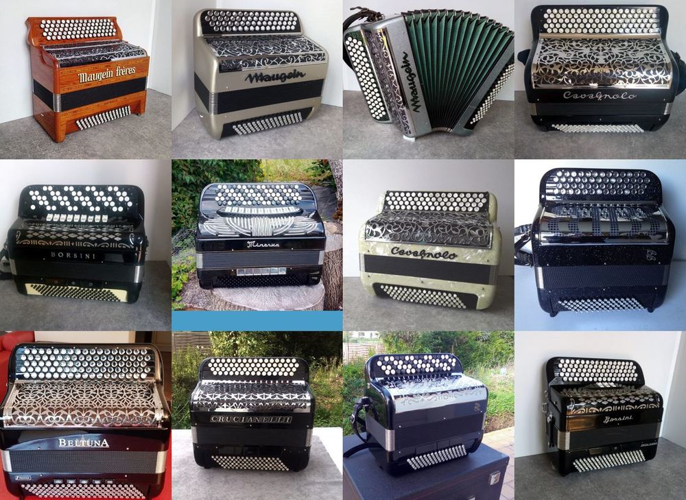 accord&eacute;ons diatoniques neufs et occasions r&eacute;centes Instruments de musique