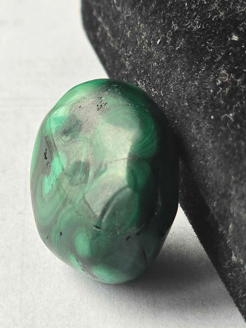 Malachite Polie du Katanga RDC-Pierre Naturelle 13g 