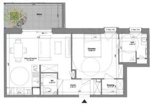  Appartement à louer 2 pièces 49 m² Saint-louis