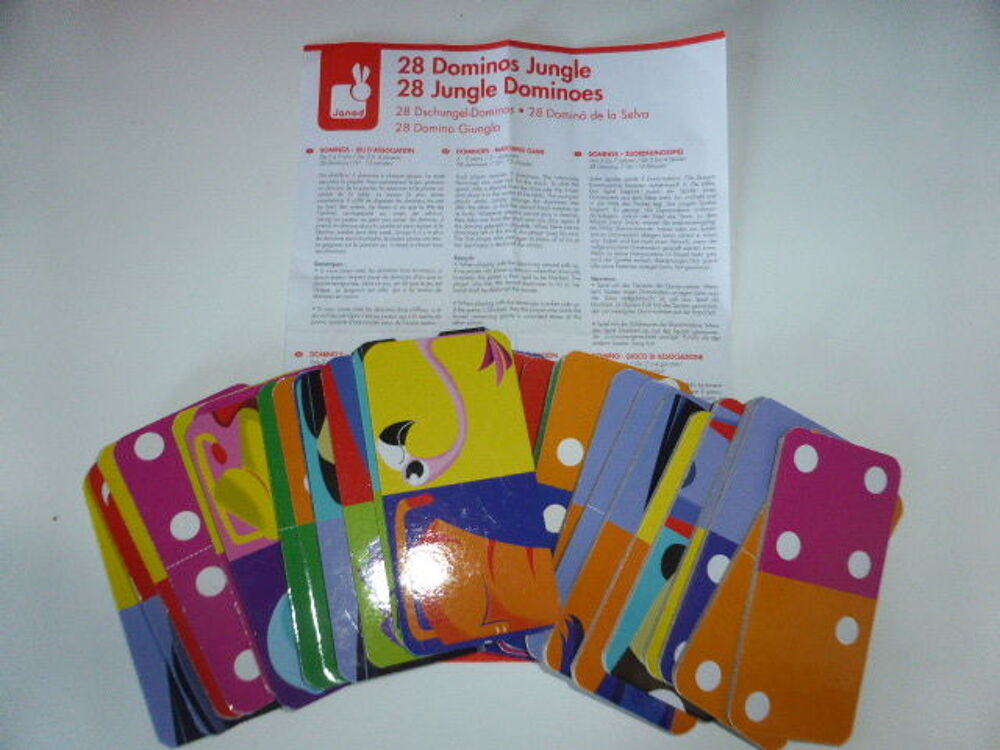 Dominos jungle, un jeu de dominos g&eacute;ants Jeux / jouets
