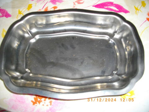 Plat creux rectangulaire en inox - 30 cm X 21 cm 12 Perros-Guirec (22)