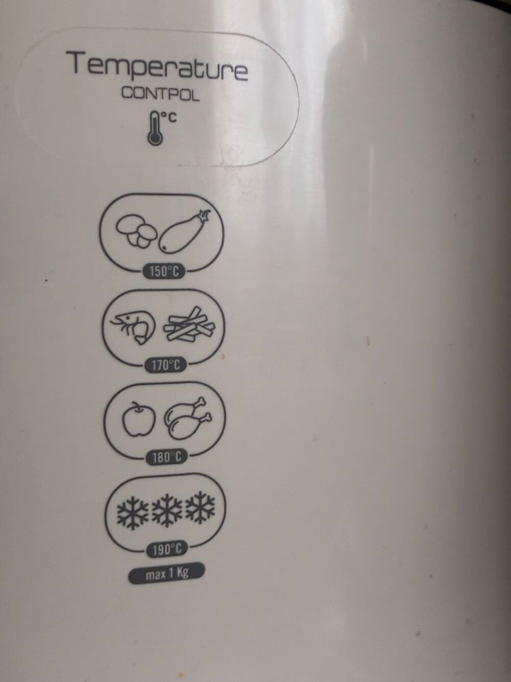 Friteuse Electroménager