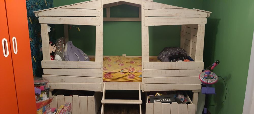 Lit cabane Alinea avec rangements Meubles
