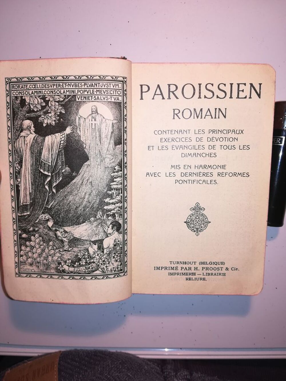 PAROISSIEN ROMAIN H.PROOST 1936 Livres et BD