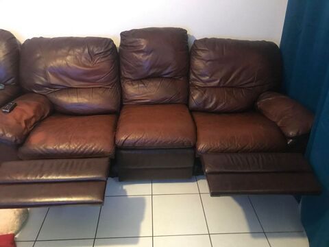 Canapé et fauteuil relax en cuir 200 Craponne (69)