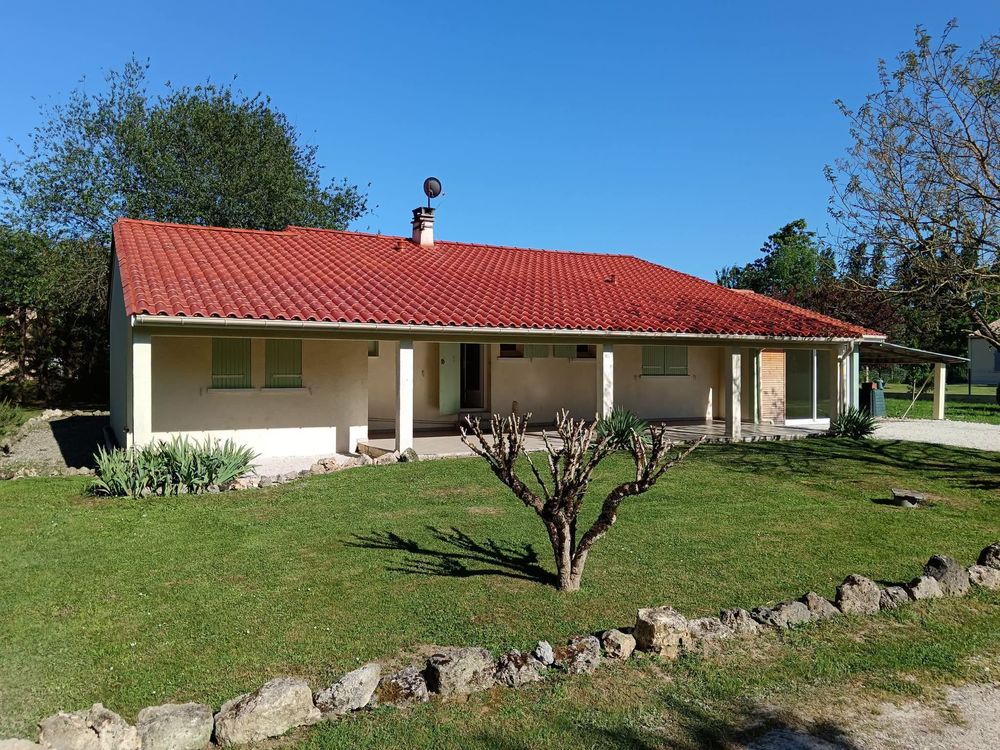 Location Maison Plain pied T4+ Terrasses Terrain XL Le temple-sur-lot