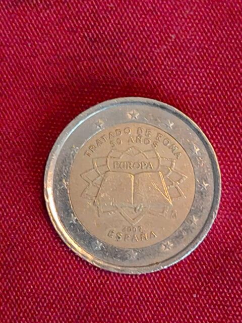 Pi�ce de 2 euros espagne 10 Avermes (03)