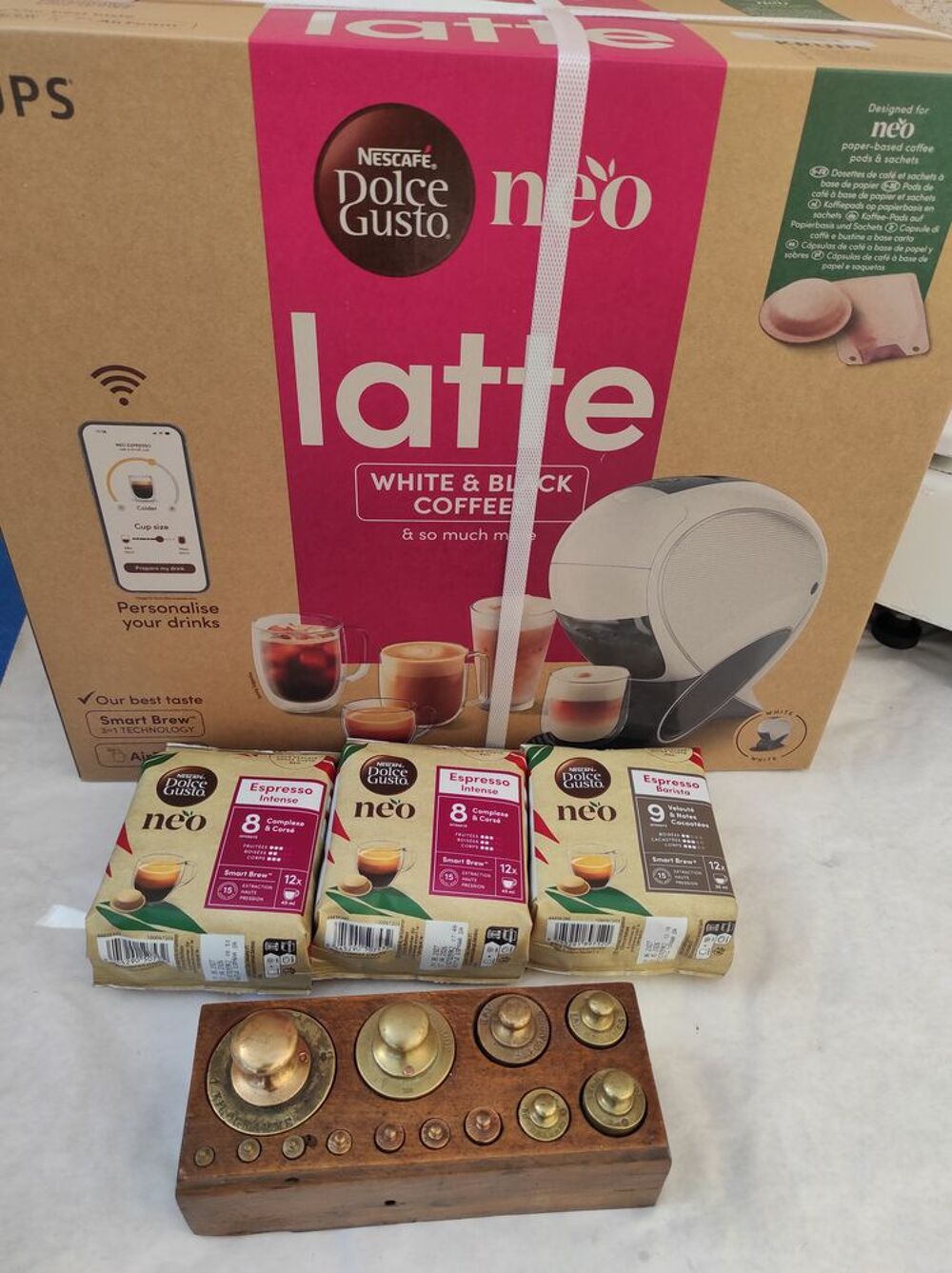 Machine &agrave; caf&eacute; Nescaf&eacute; Dolce Gusto NEO Krups Latte WiFi Electroménager