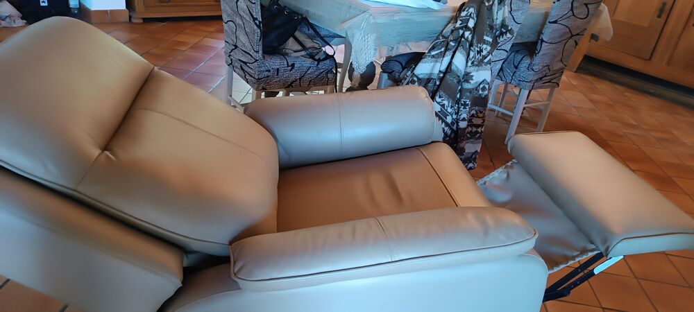 Fauteuil releveur en cuir Meubles