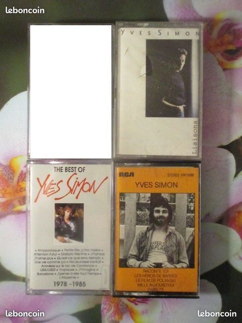 Cassettes audio Yves Simon 0 Hrouville-Saint-Clair (14)