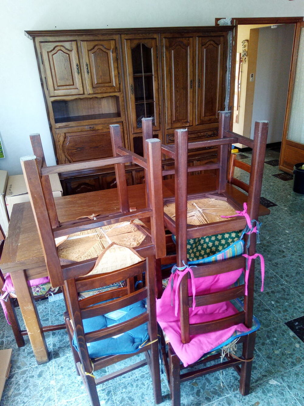 Salle &agrave; Manger, Living, Table, chaises, Meuble TV Meubles