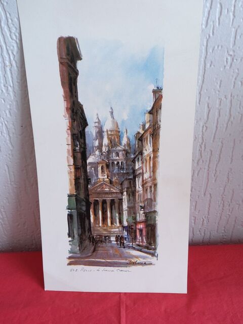 PHOTO peinture LE SACRE COEUR - PARIS 2 Saint-Etienne (42)