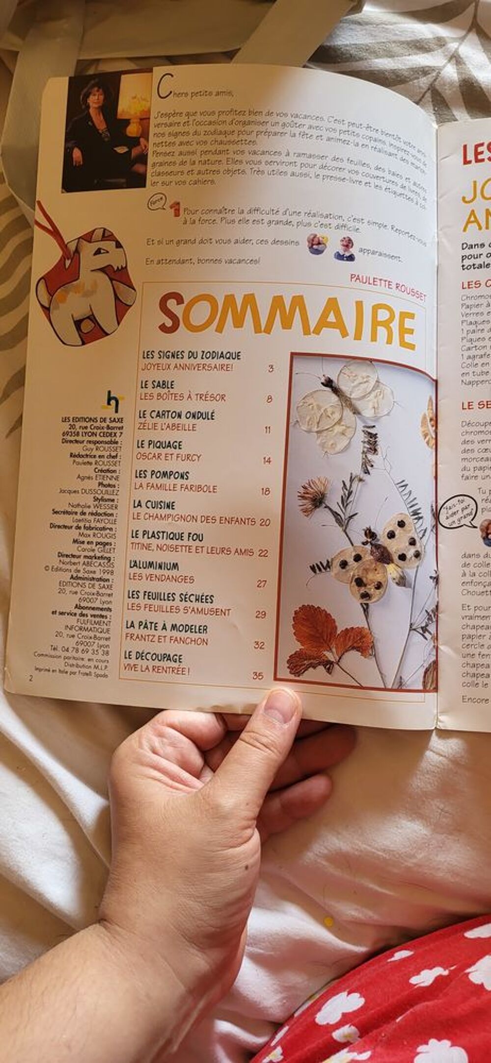 Revue d'arts cr&eacute;atifs Magic &eacute;veil l'enfance de l'art les loi Livres et BD